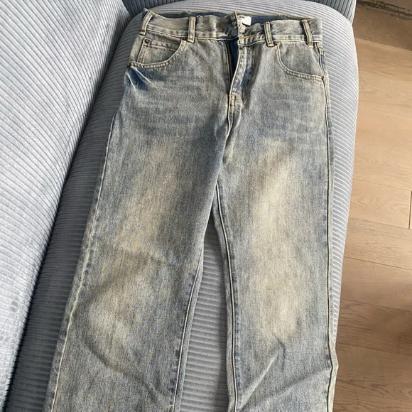 デニム・ジーパン CELINE | KITTY JEANS IN OPTIC WHITE WASH DENIM KITTY JEANS IN PISMO WASH DENIM - PISMO WASH | CELINE
